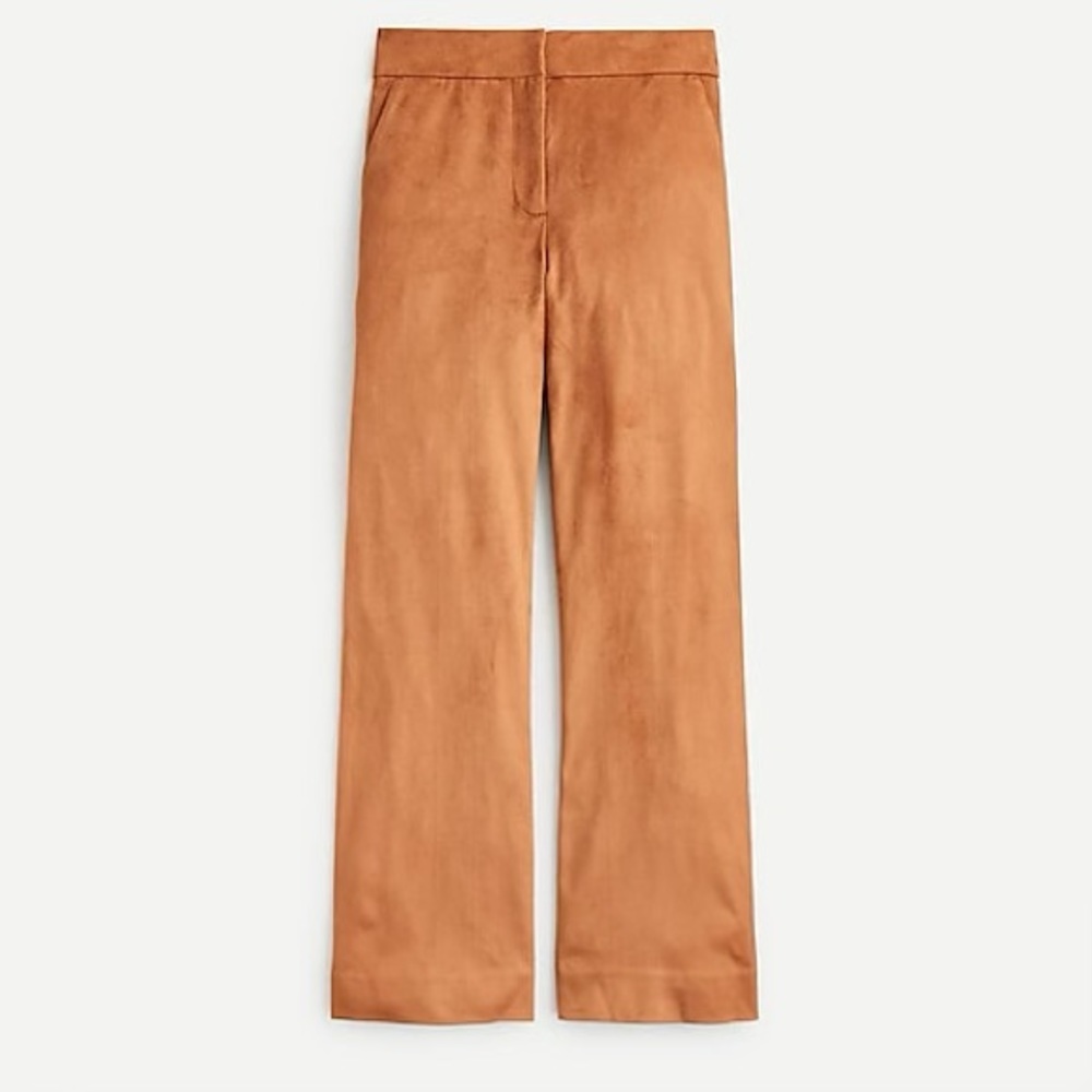 NWT J.Crew Hayden Kick-out Cropped Pants in  English Saddle
